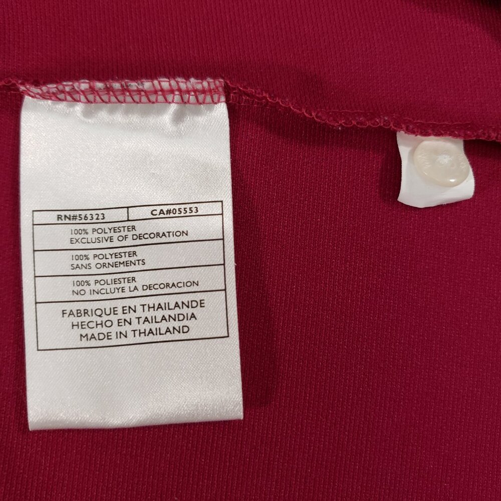 Nike Golf Pink Dri-FIT Polo Womens Large - Picture 6 of 9